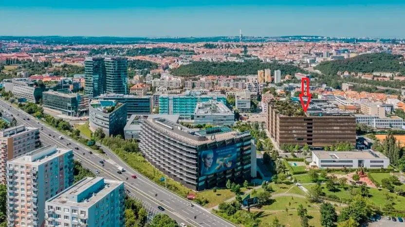Pronájem kanceláře, Praha - Michle, Za Brumlovkou, 2030 m2