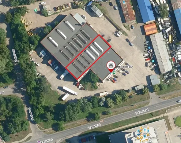 Pronájem skladu, Praha - Kunratice, Dobronická, 750 m2