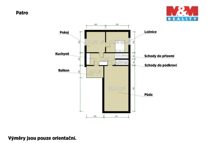 Prodej rodinného domu, Nýřany, Výhledy, 120 m2