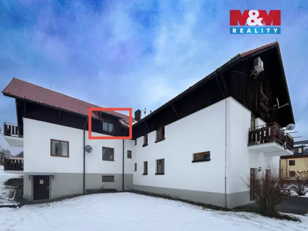 Pronájem bytu 1+kk, Kašperské Hory, Česká, 36 m2