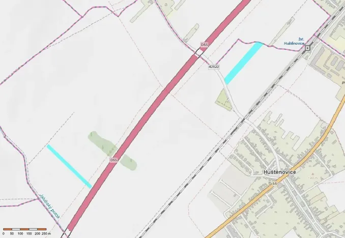 Prodej pole, Huštěnovice, 17443 m2