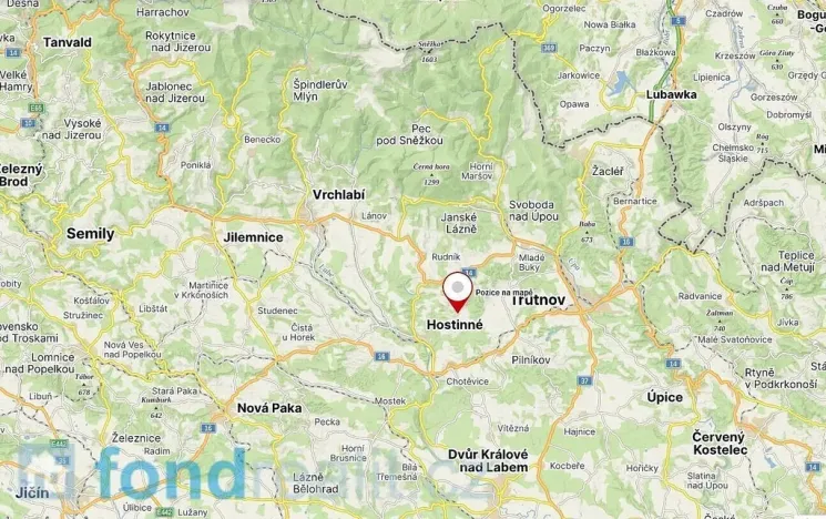 Prodej pole, Čermná, 1038 m2