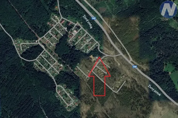 Prodej zahrady, Prachatice, 1140 m2