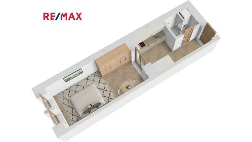 Prodej bytu 1+1, Praha - Smíchov, Kováků, 29 m2