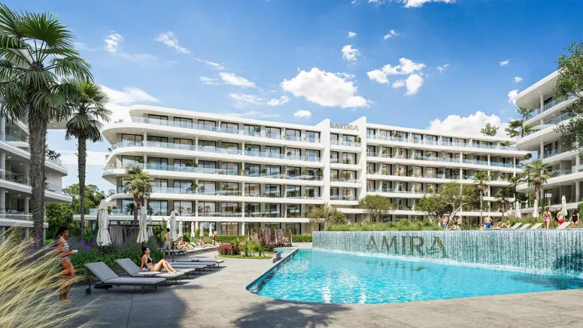 Prodej bytu 1+kk, Nesebar, AMIRA SEA RESIDENCE, Bulharsko, 39 m2