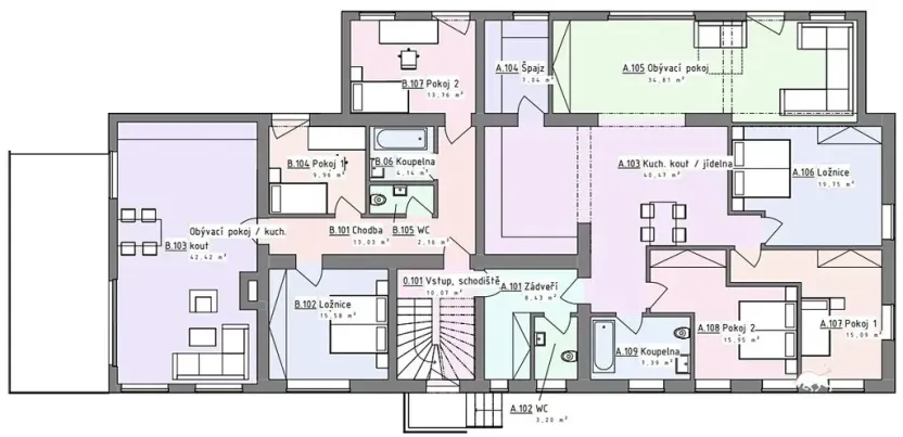 Prodej rodinného domu, Chlistov, 426 m2