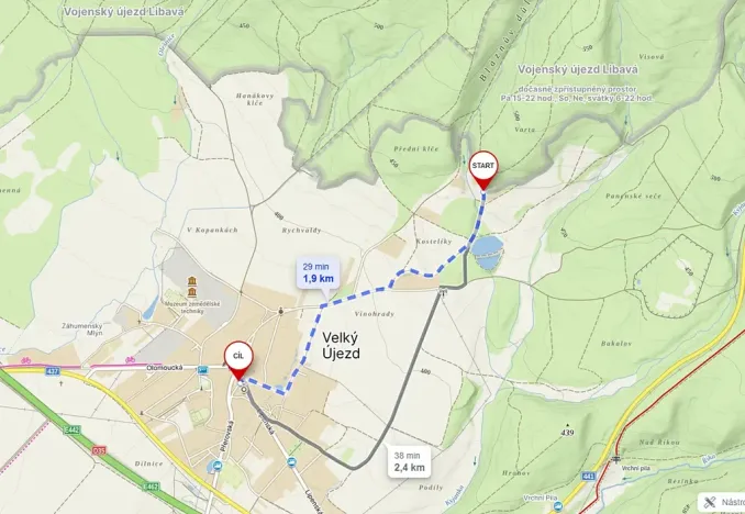 Pronájem rodinného domu, Velký Újezd, 80 m2