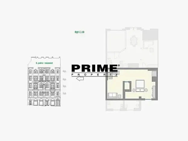 Pronájem bytu 3+kk, Praha - Nové Město, Truhlářská, 127 m2