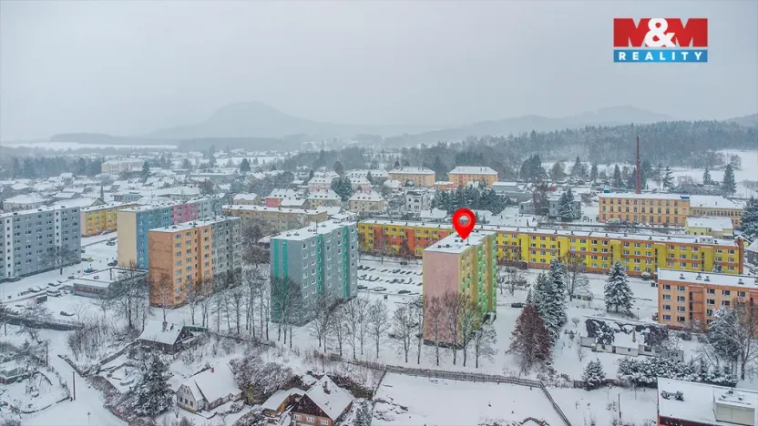 Prodej bytu 3+1, Cvikov - Cvikov II, Sídliště, 67 m2