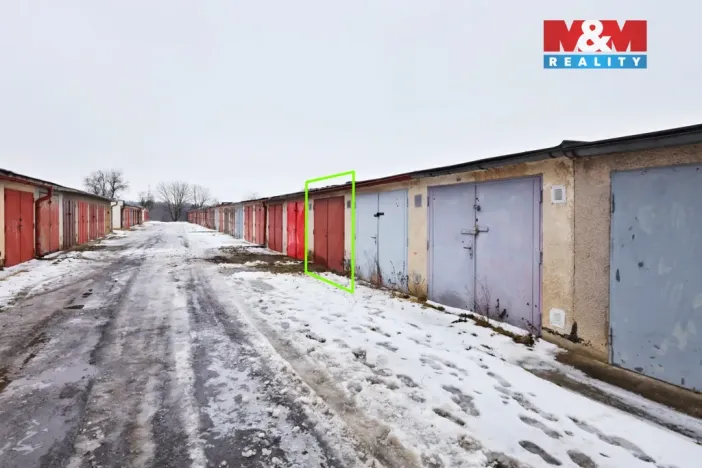 Prodej garáže, Havlíčkův Brod, U Cihláře, 19 m2
