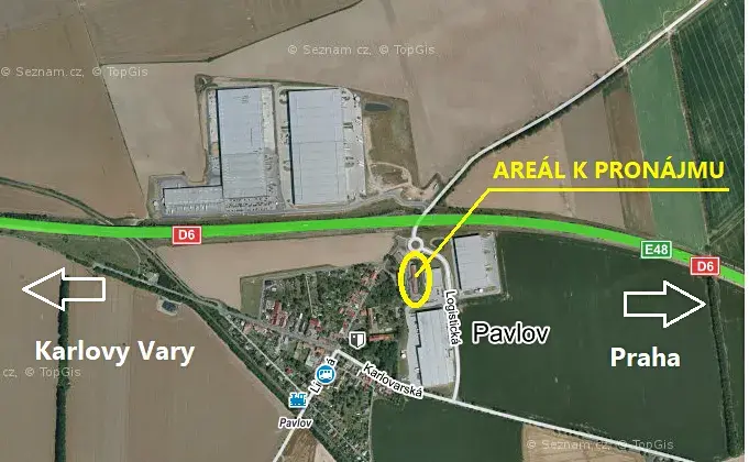 Pronájem skladu, Pavlov, 5626 m2