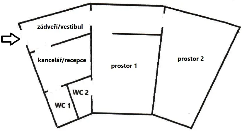 Prodej obchodního prostoru, Cheb, 70 m2