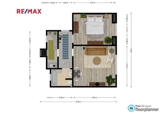 Prodej bytu 1+1, Praha - Holešovice, Stupkova, 55 m2