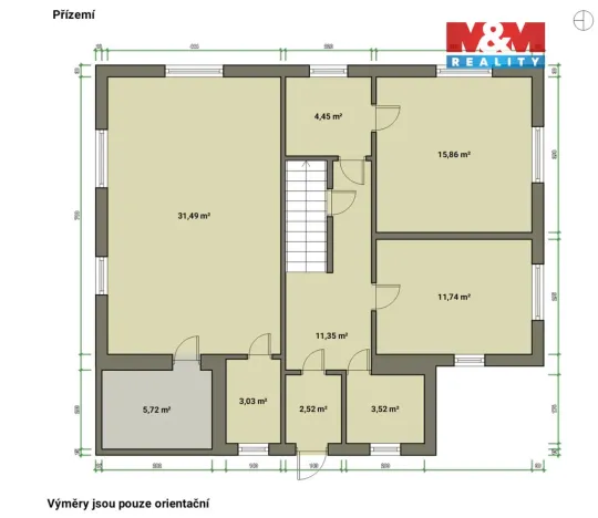 Prodej rodinného domu, Tachov - Oldřichov, 165 m2