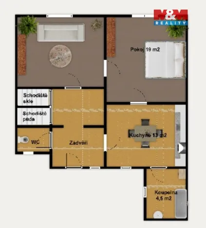 Prodej rodinného domu, Libice nad Cidlinou, Odřepeská, 67 m2