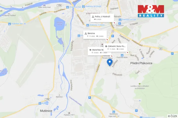 Pronájem bytu 1+kk, Strakonice - Přední Ptákovice, Šumavská, 25 m2