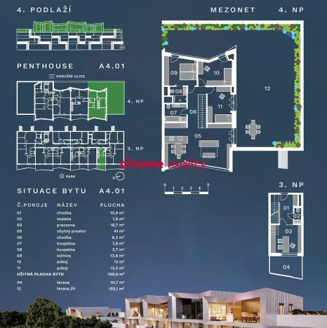 Prodej bytu 5+kk, Olomouc, Okružní, 131 m2