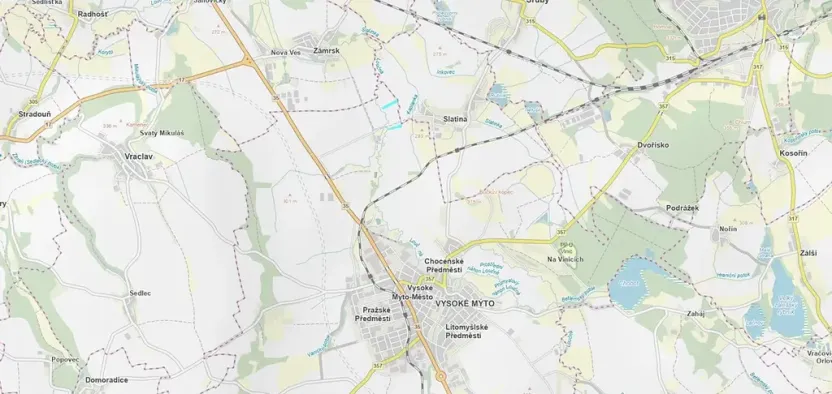 Prodej pole, Vysoké Mýto, 4213 m2