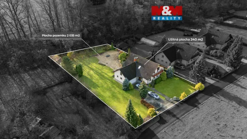 Prodej rodinného domu, Dolní Lomná, 240 m2