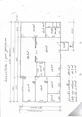 Pronájem skladu, Praha - Řeporyje, K Třebonicům, 1850 m2