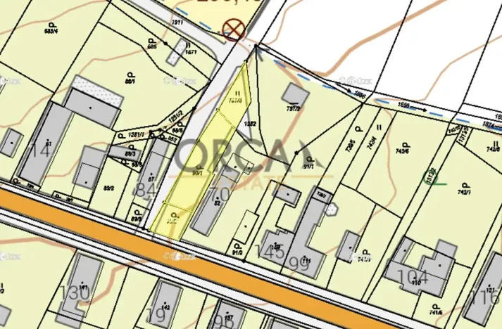 Prodej pozemku pro bydlení, Veliny, 663 m2