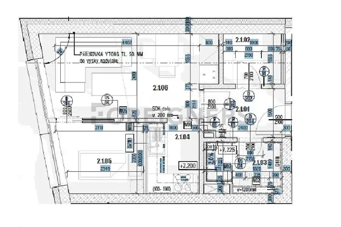 Pronájem bytu 2+kk, Brno, Cejl, 34 m2