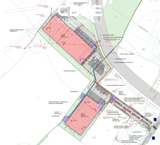 Pronájem skladu, Jihlava, Znojemská, 25000 m2