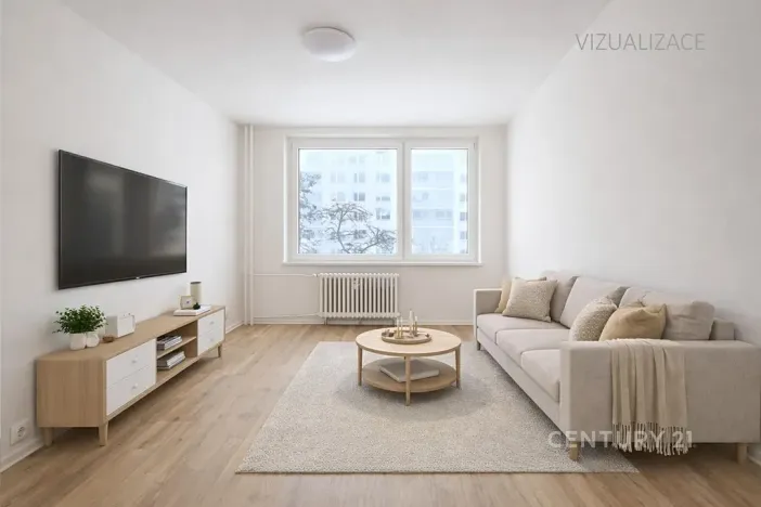 Pronájem bytu 2+kk, Most, Františka Malíka, 40 m2