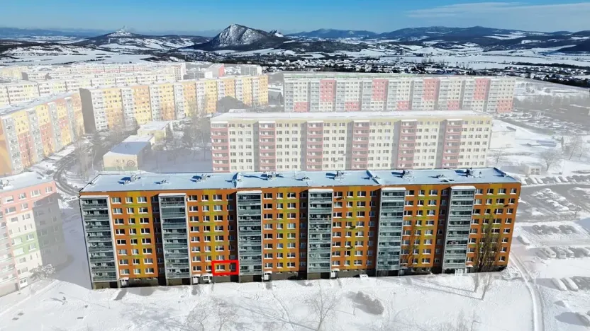 Pronájem bytu 2+kk, Most, Františka Malíka, 40 m2