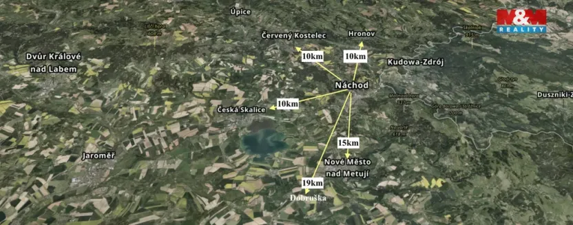 Pronájem bytu 1+kk, Náchod, Pražská, 27 m2