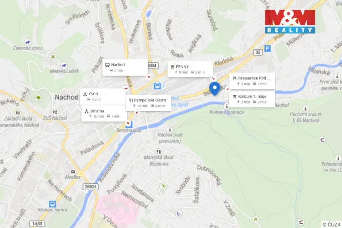 Prodej bytu 3+1, Náchod, Běloveská, 59 m2