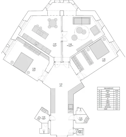 Pronájem bytu 3+kk, Praha - Vinohrady, náměstí Jiřího z Poděbrad, 138 m2