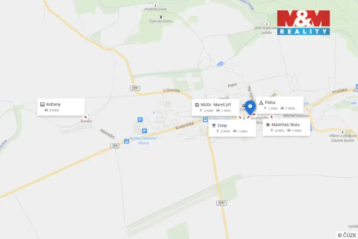 Prodej činžovního domu, Kožlany, Pražská, 100 m2