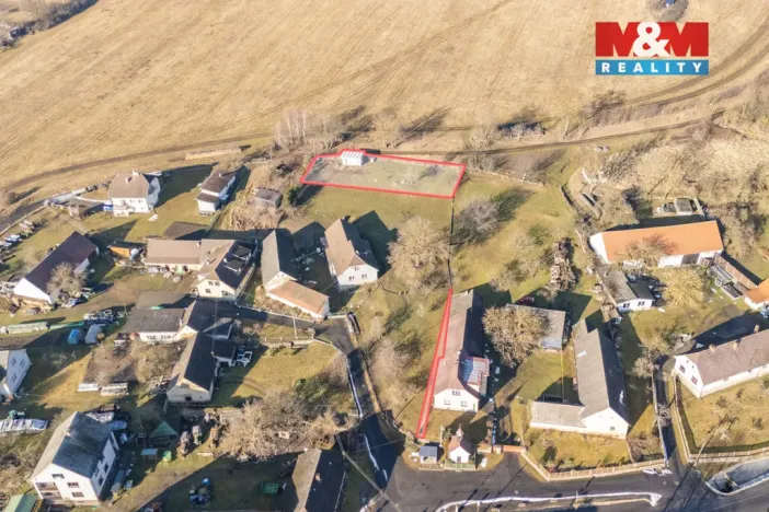 Prodej pozemku pro bydlení, Chlumy, 1064 m2