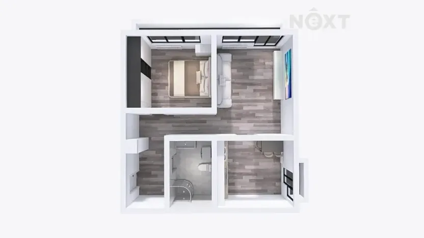 Prodej bytu 2+1, Karviná, Bratr. Veverkových, 51 m2