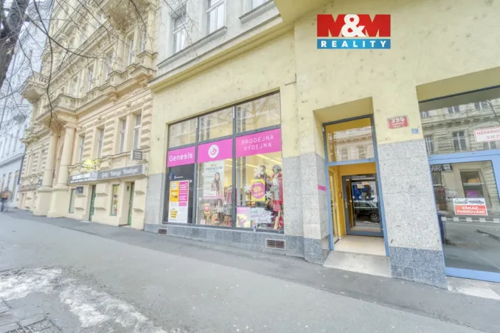 Pronájem obchodního prostoru, Praha - Vinohrady, Vinohradská, 161 m2