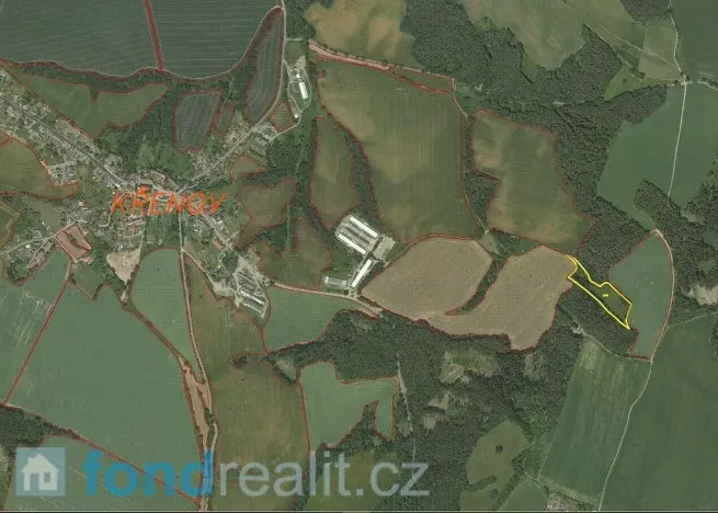 Prodej pole, Křenov, 16180 m2