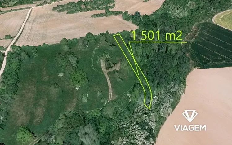 Prodej podílu pole, Tvarožná, 391 m2
