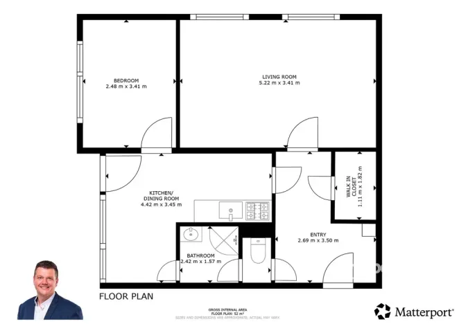 Prodej bytu 2+1, Ústí nad Labem - Střekov, Kamenná, 50 m2