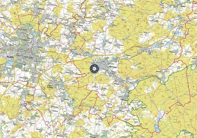 Prodej podílu pole, Rokycany, 1418 m2