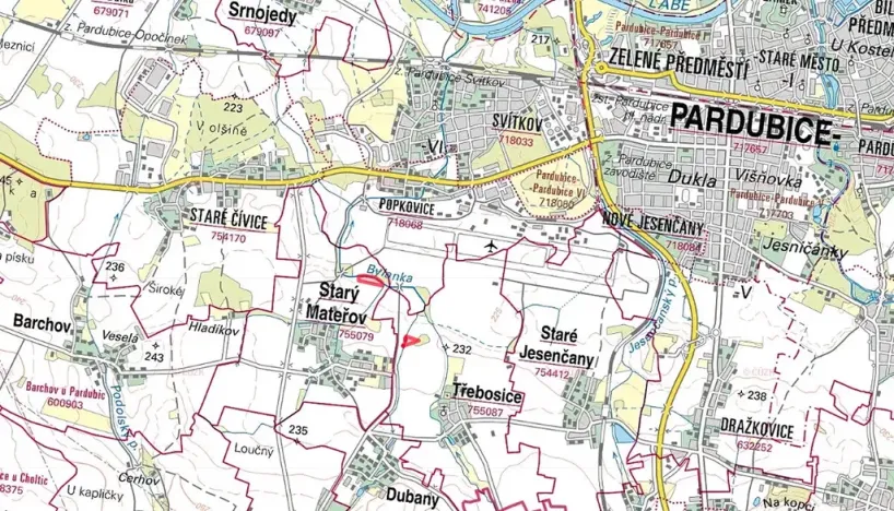 Prodej pole, Třebosice, 24530 m2
