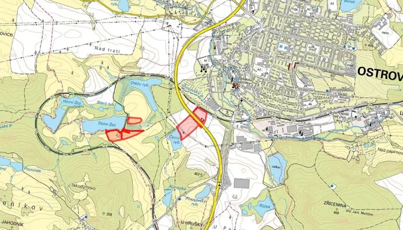 Prodej louky, Ostrov, 55877 m2