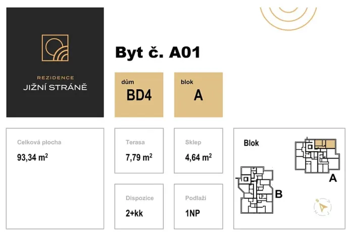 Prodej bytu 2+kk, Olomouc, Leopolda Pospíšila, 49 m2