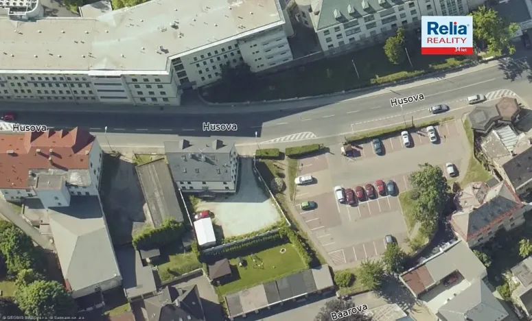 Pronájem garážového stání, Liberec, Husova, 3 m2