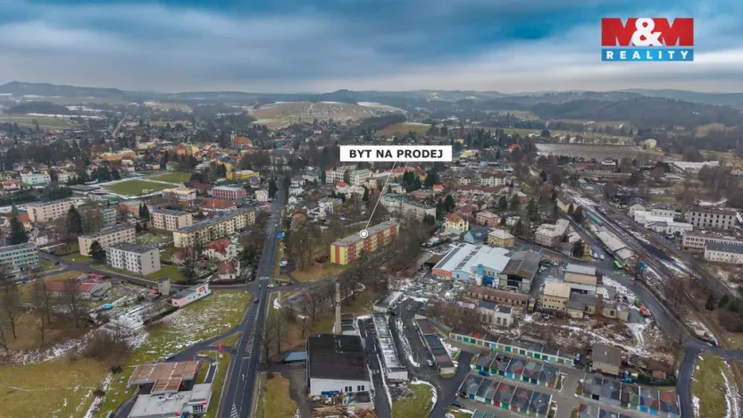 Prodej bytu 3+1, Šluknov, Rumburská, 63 m2