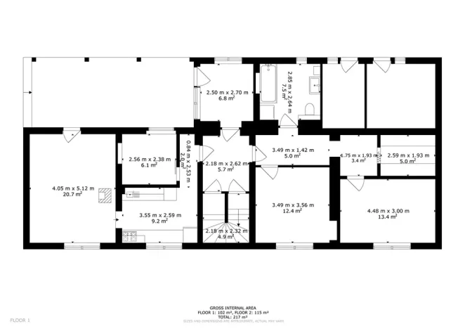 Prodej rodinného domu, Třebíz, 95 m2