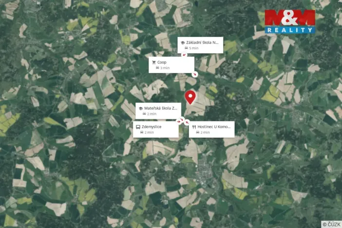 Prodej pole, Zdemyslice, 5604 m2