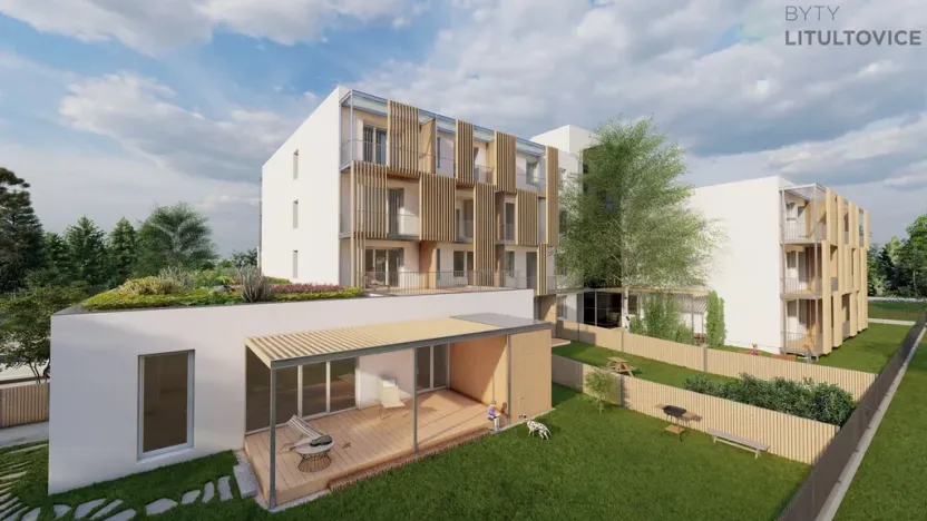 Prodej bytu 1+kk, Litultovice, 43 m2