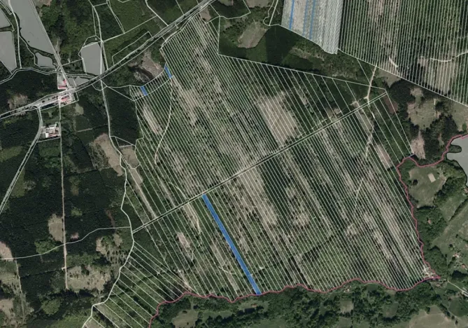 Prodej lesa, Komňa, 22428 m2