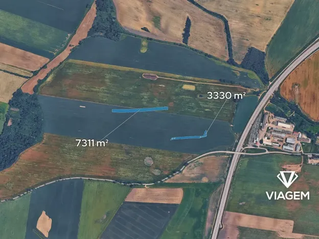 Prodej podílu pole, Veselí nad Lužnicí, 1330 m2